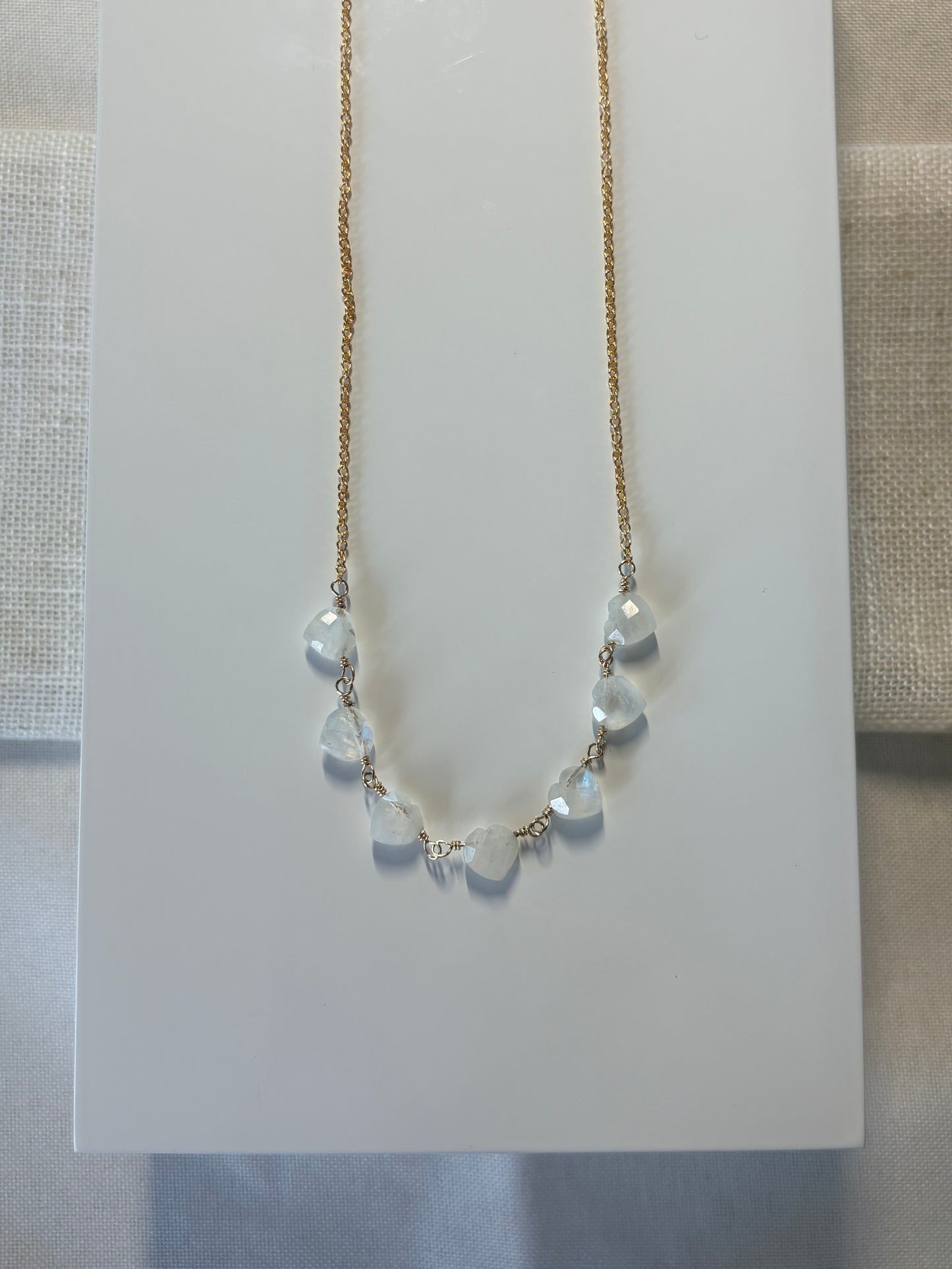 Bastille Rainbow Moonstone Necklace