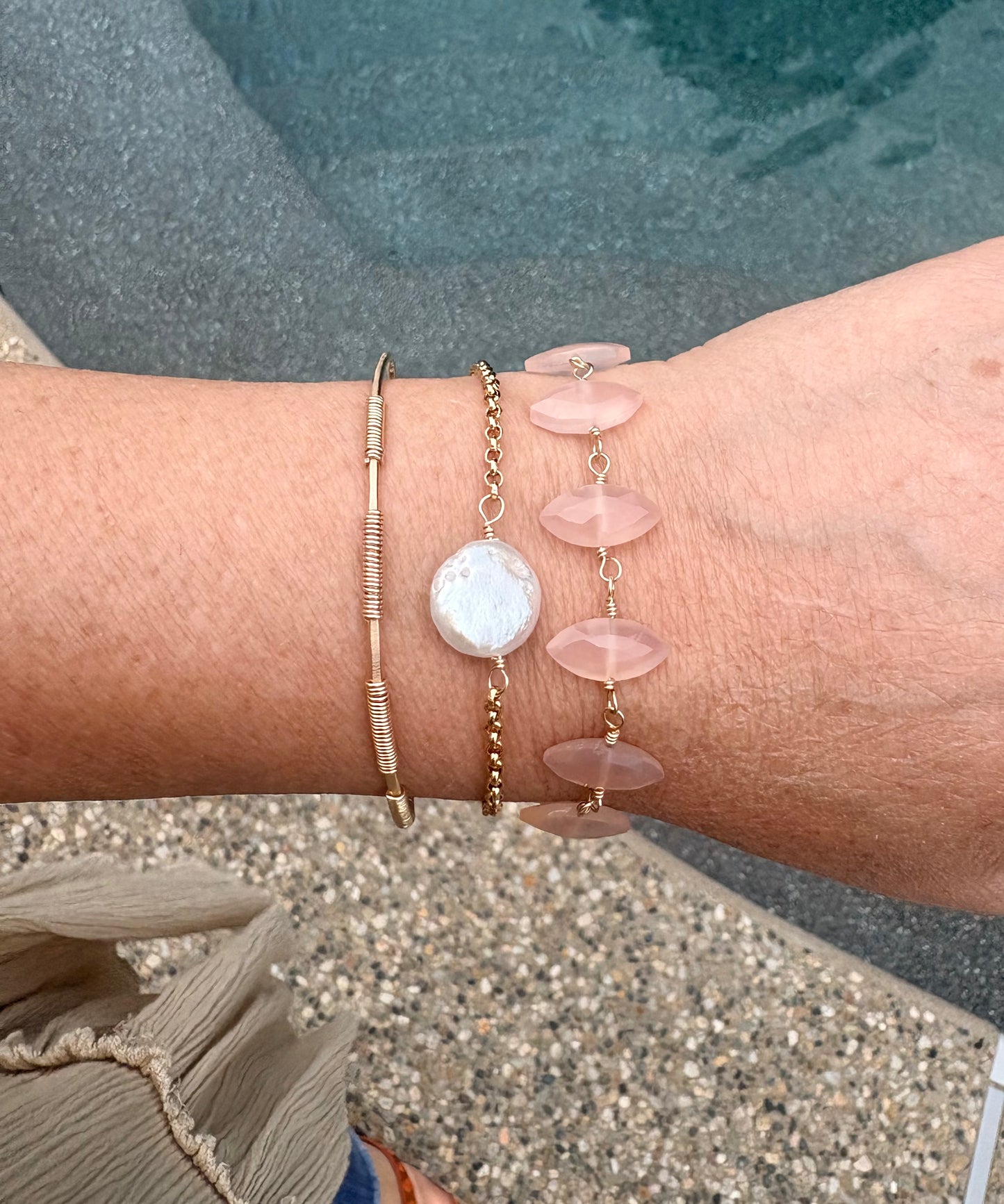 Brielle Pearl Bracelet
