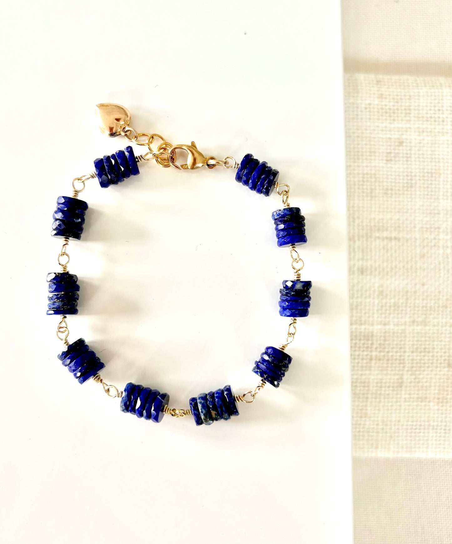 Celeste Lapis Bracelet