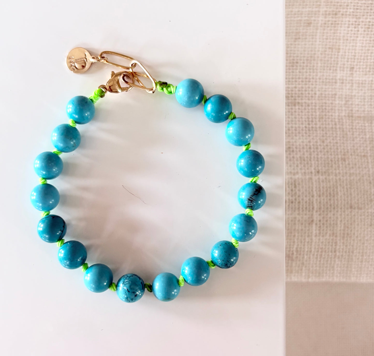 Color Pop Turquoise Bracelet