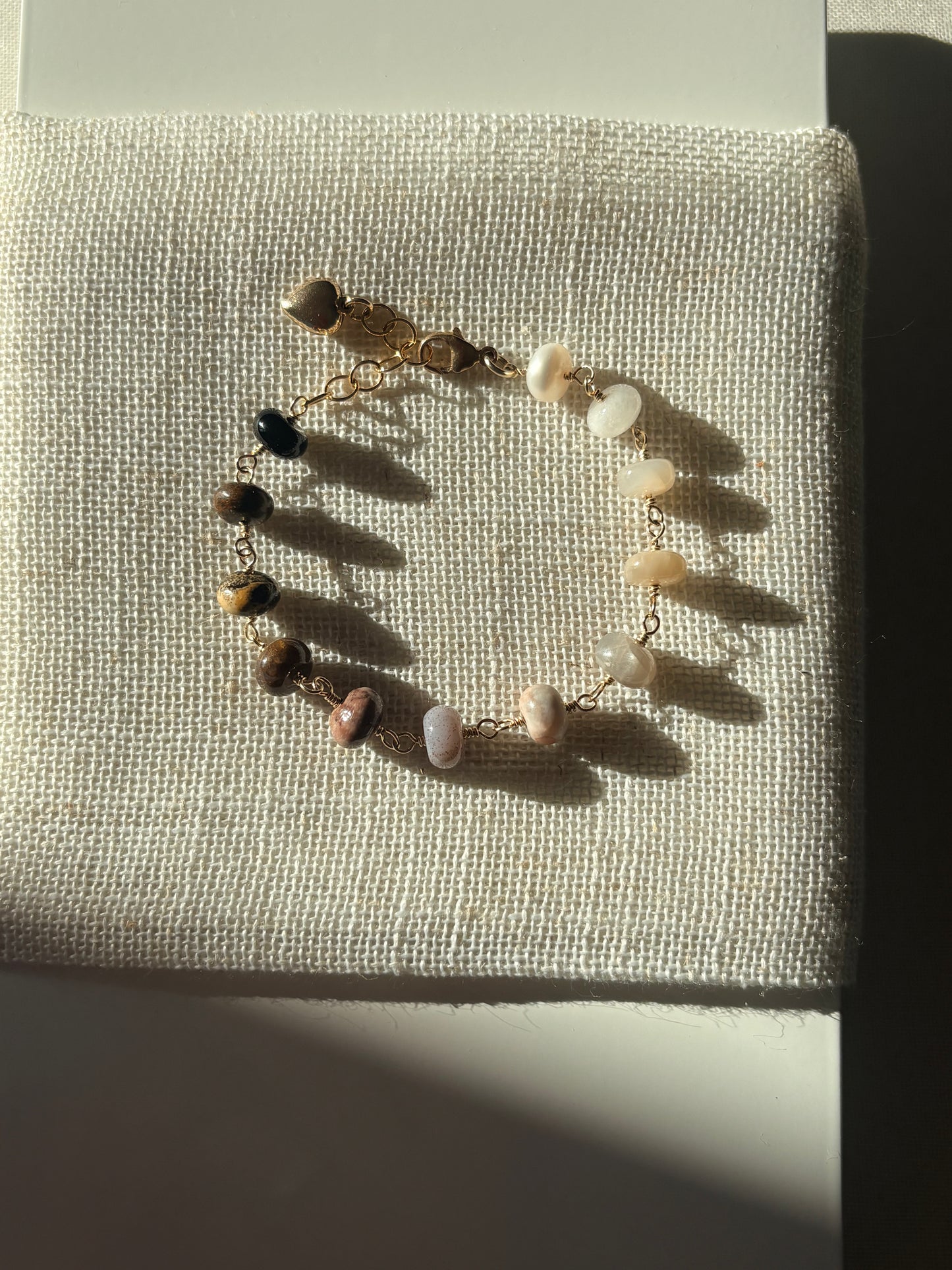 Celeste Confetti Espresso Bracelet