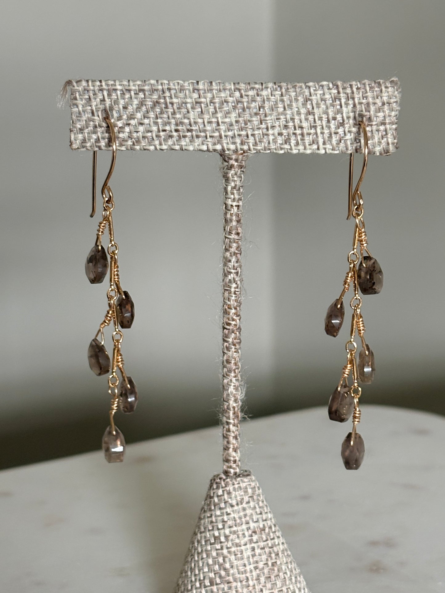 Juliet Smoky Quartz Earrings