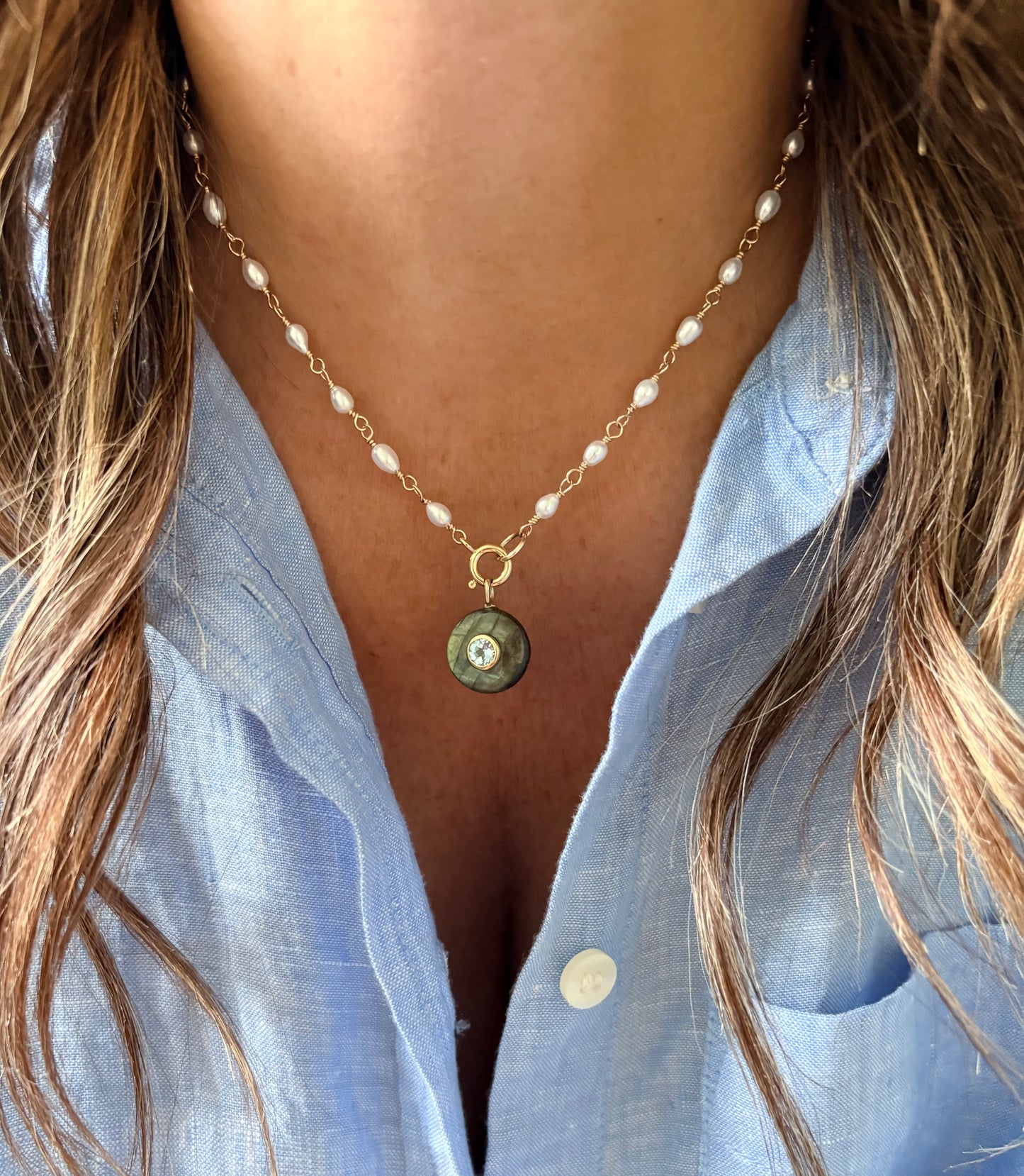 Georgia Pearl Necklace