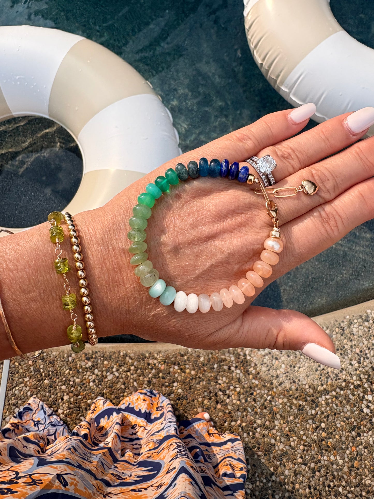Summer Sunset Juicy Gem Bracelet