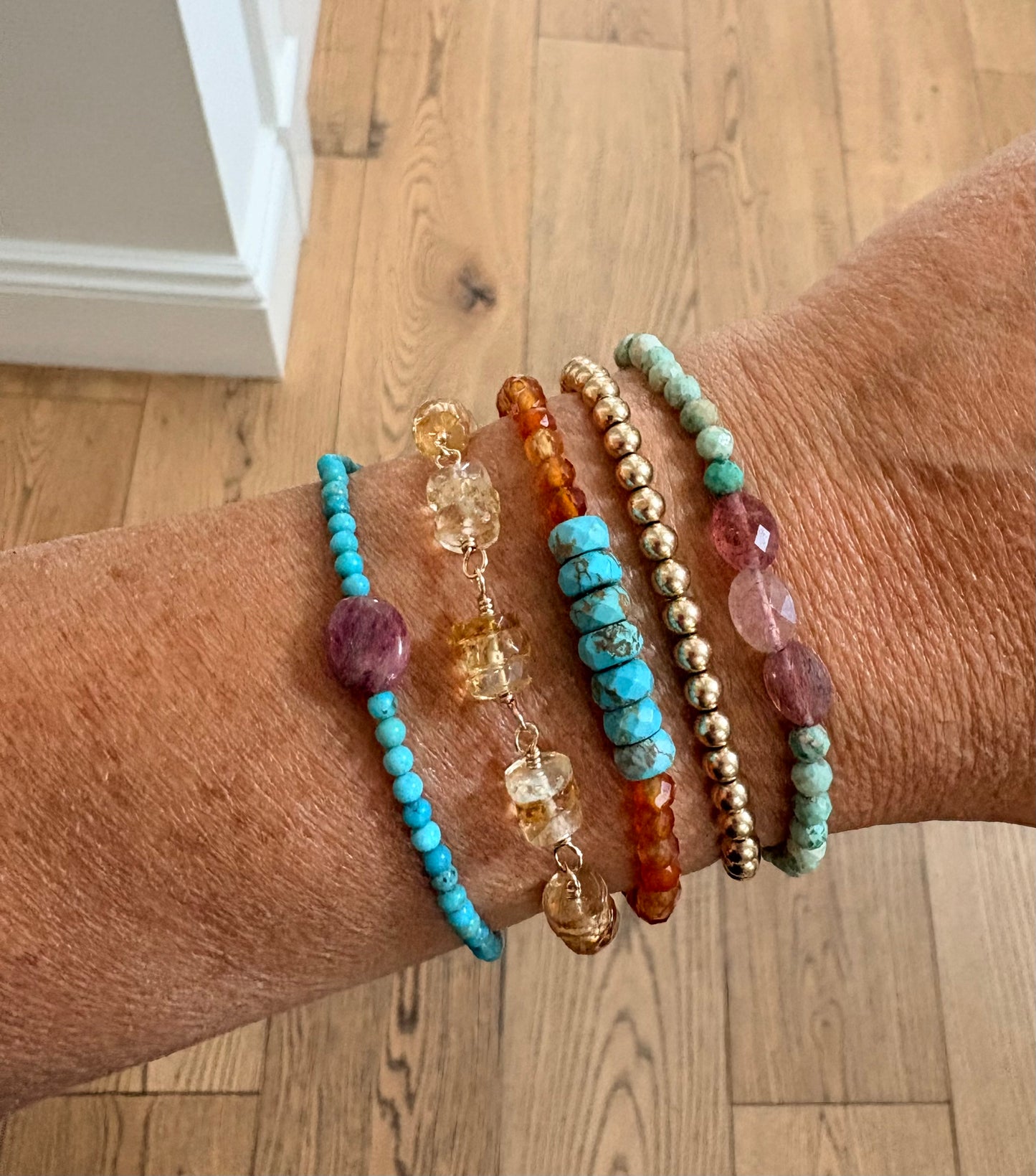 Celeste Citrine Bracelet