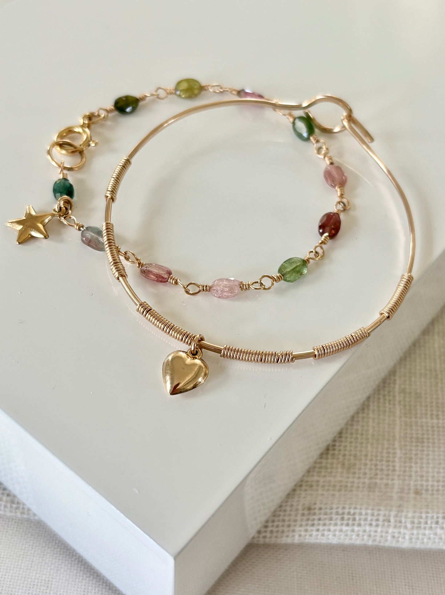 Bastille Hammered Bangle
