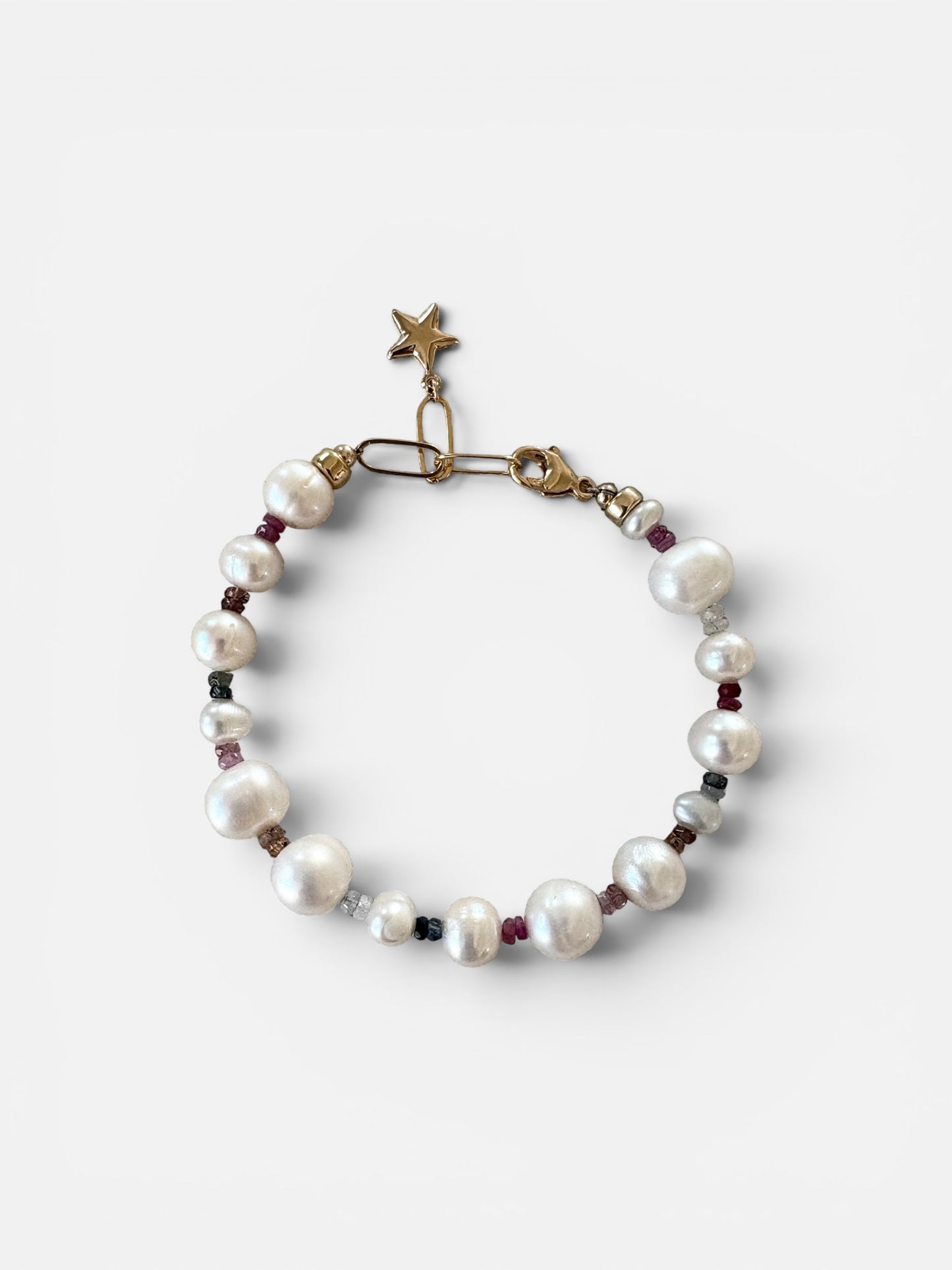Pearl & Sapphire Bracelet