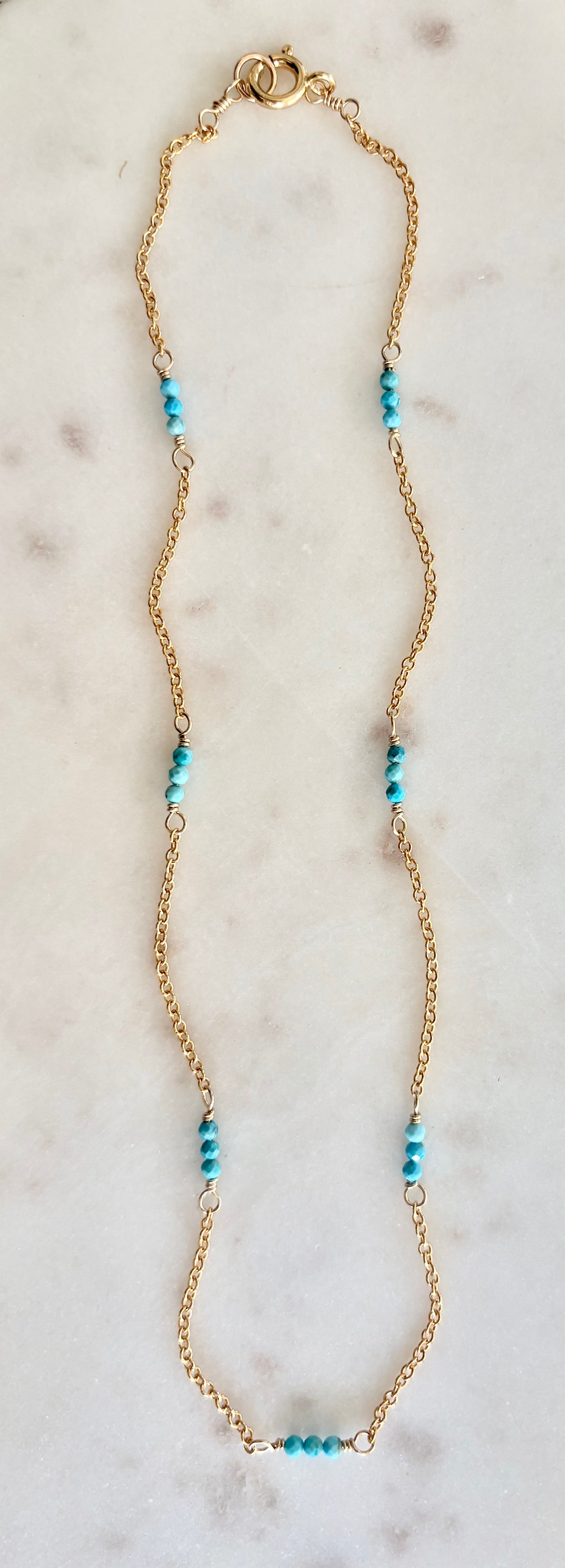 Aster Sleeping Beauty Turquiose Necklace image 0