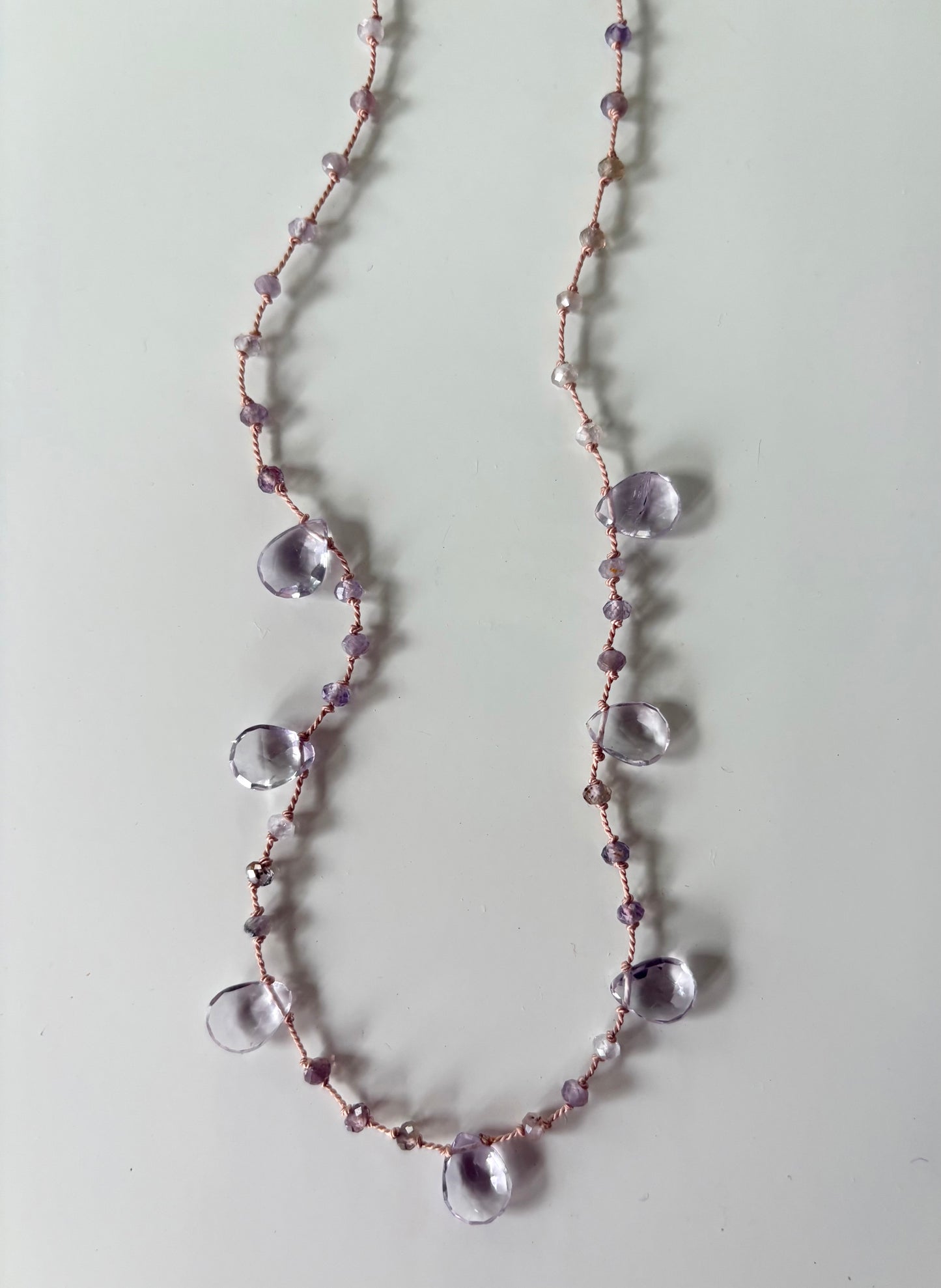 Minimalist Amethyst Necklace