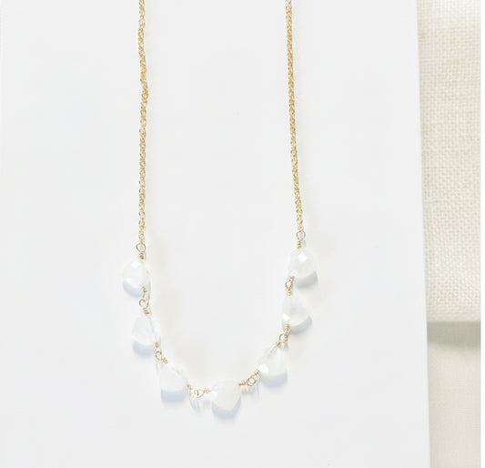 Bastille Rainbow Moonstone Necklace