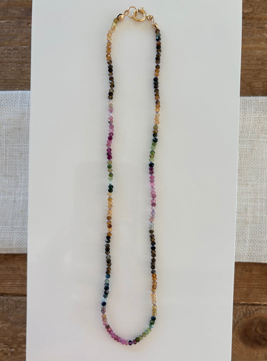 Knotted Tourmaline Necklace
