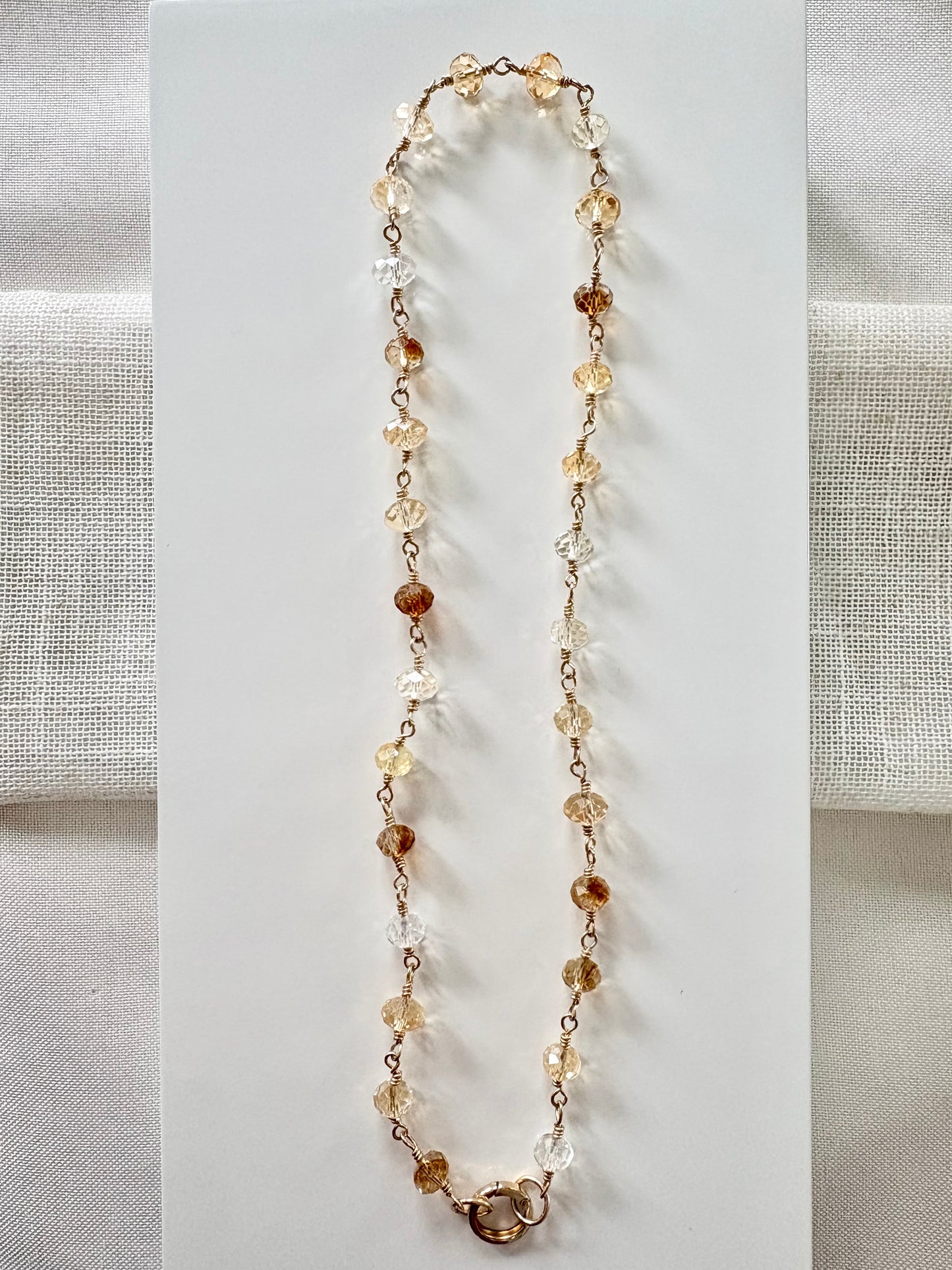 Celeste Citrine Necklace