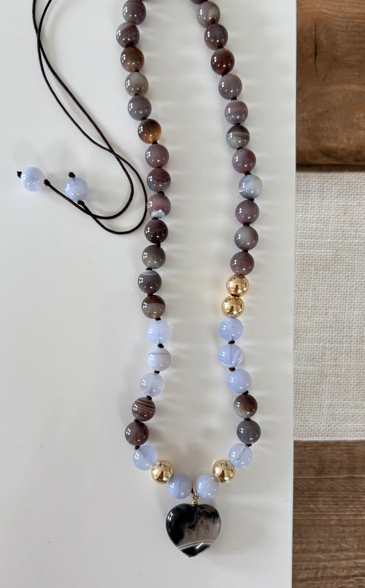 Natalie Gemstone Necklace
