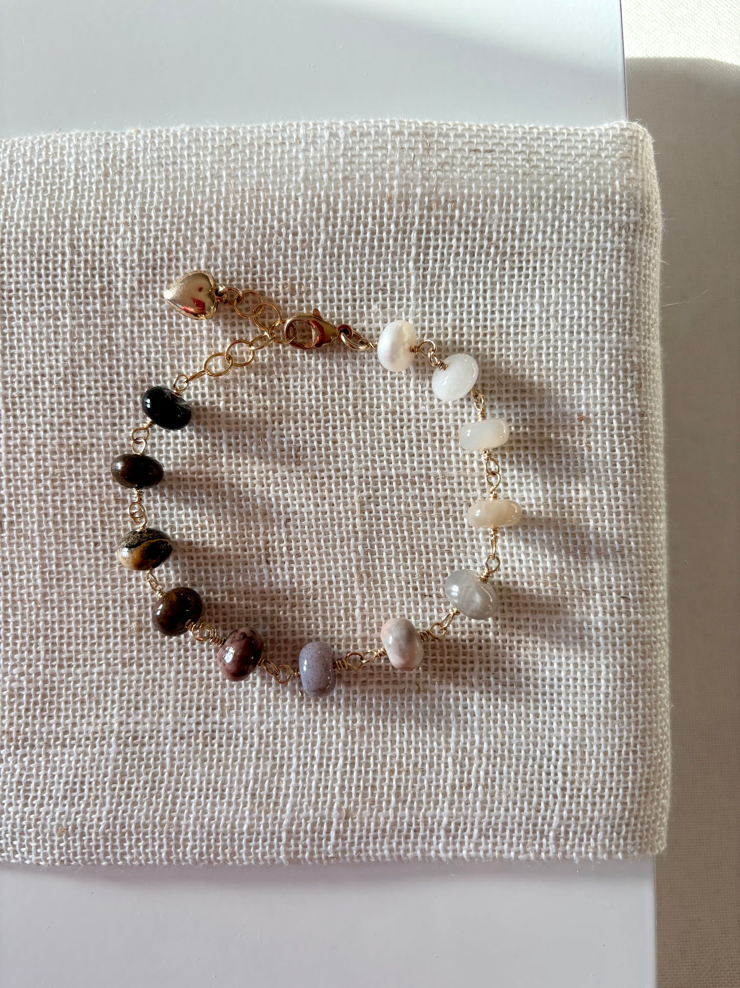 Celeste Confetti Espresso Bracelet