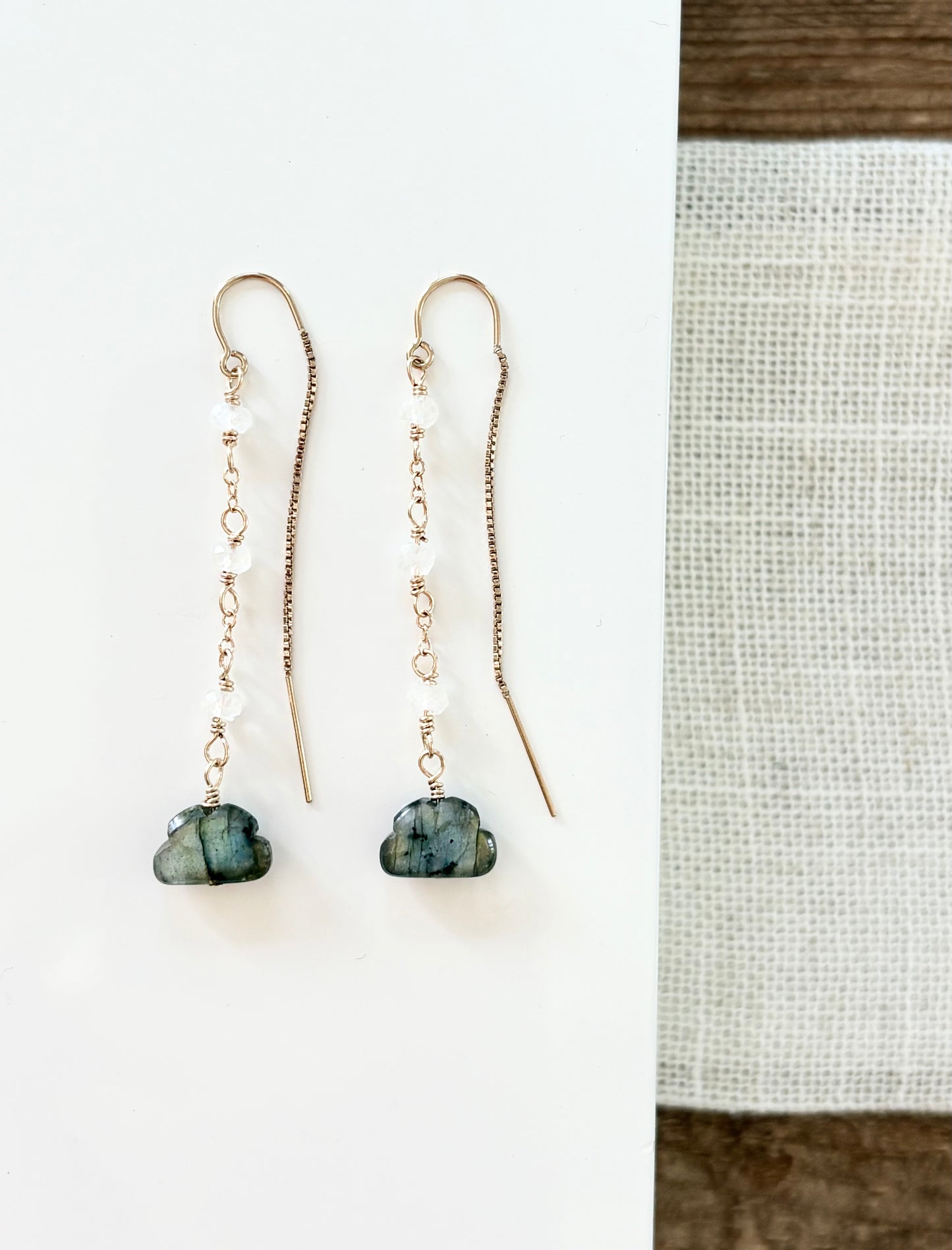 Cloud Nine Threader Earrings
