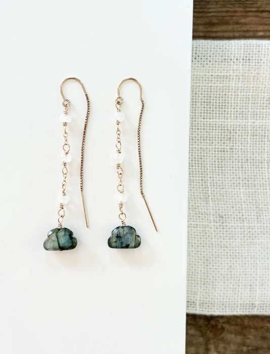 Cloud Nine Threader Earrings