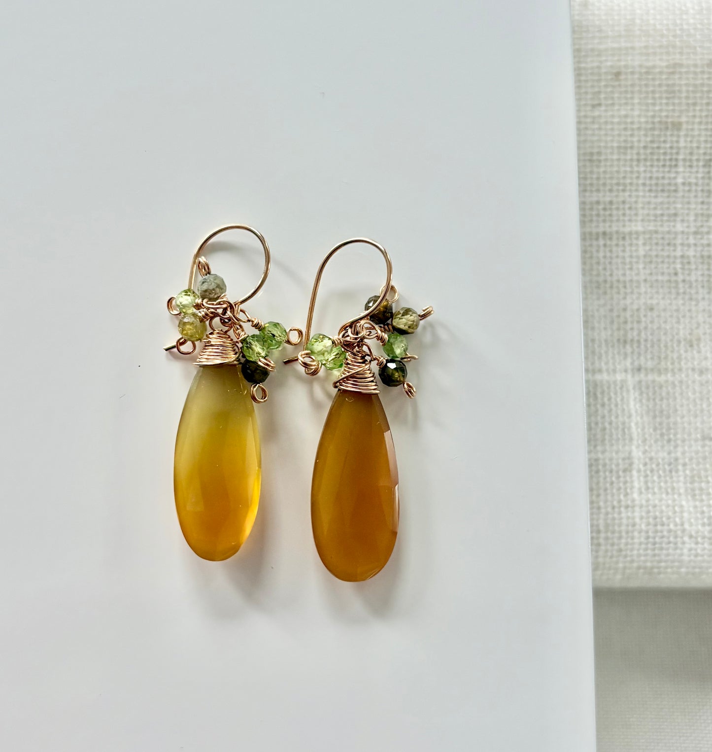 Lorna Chalcedony Earrings