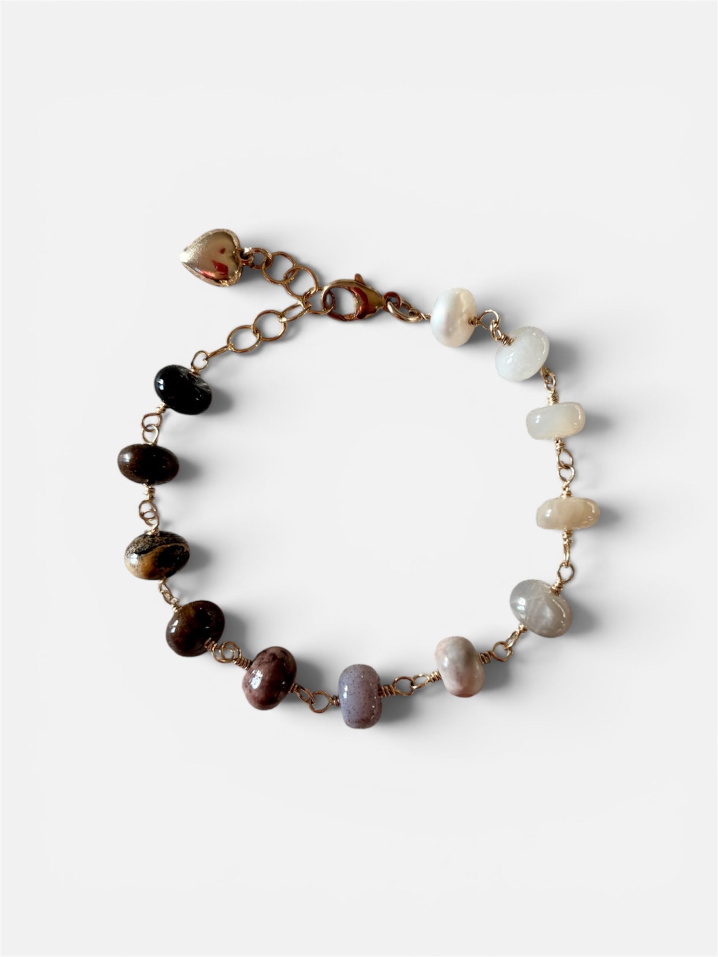 Celeste Confetti Espresso Bracelet