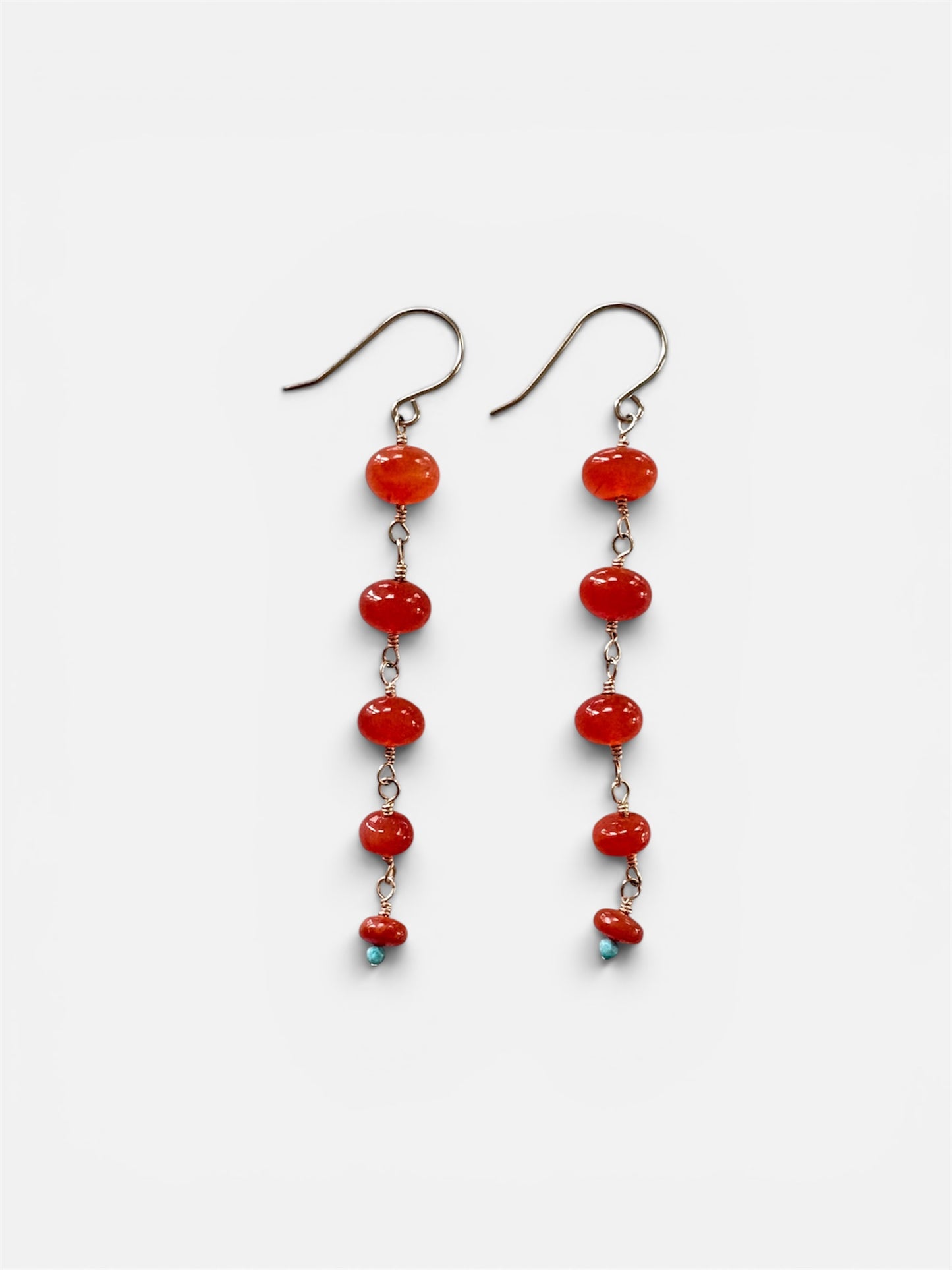 Monaco Carnelian Earrings