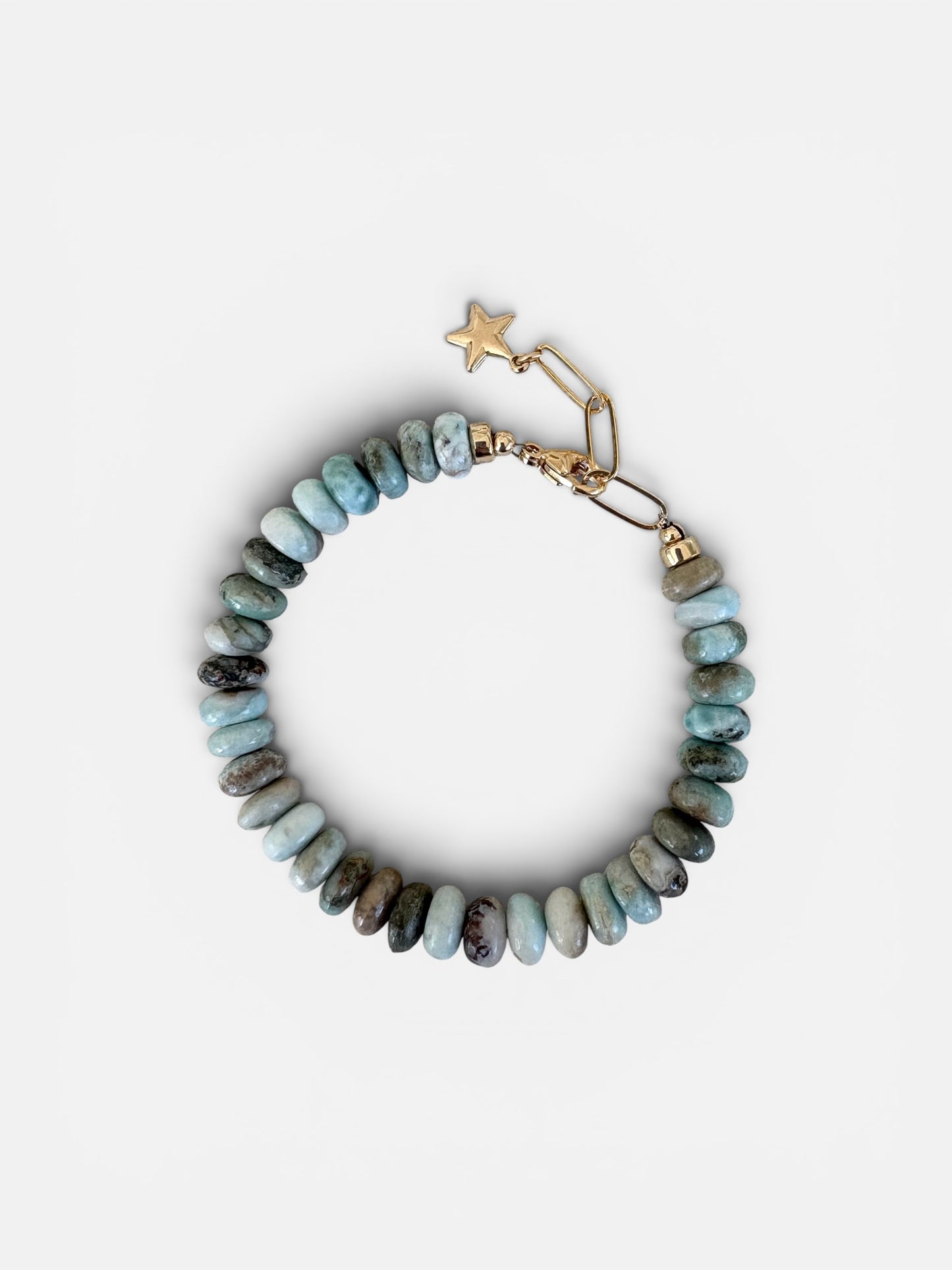 Larimar Gemstone Bracelet
