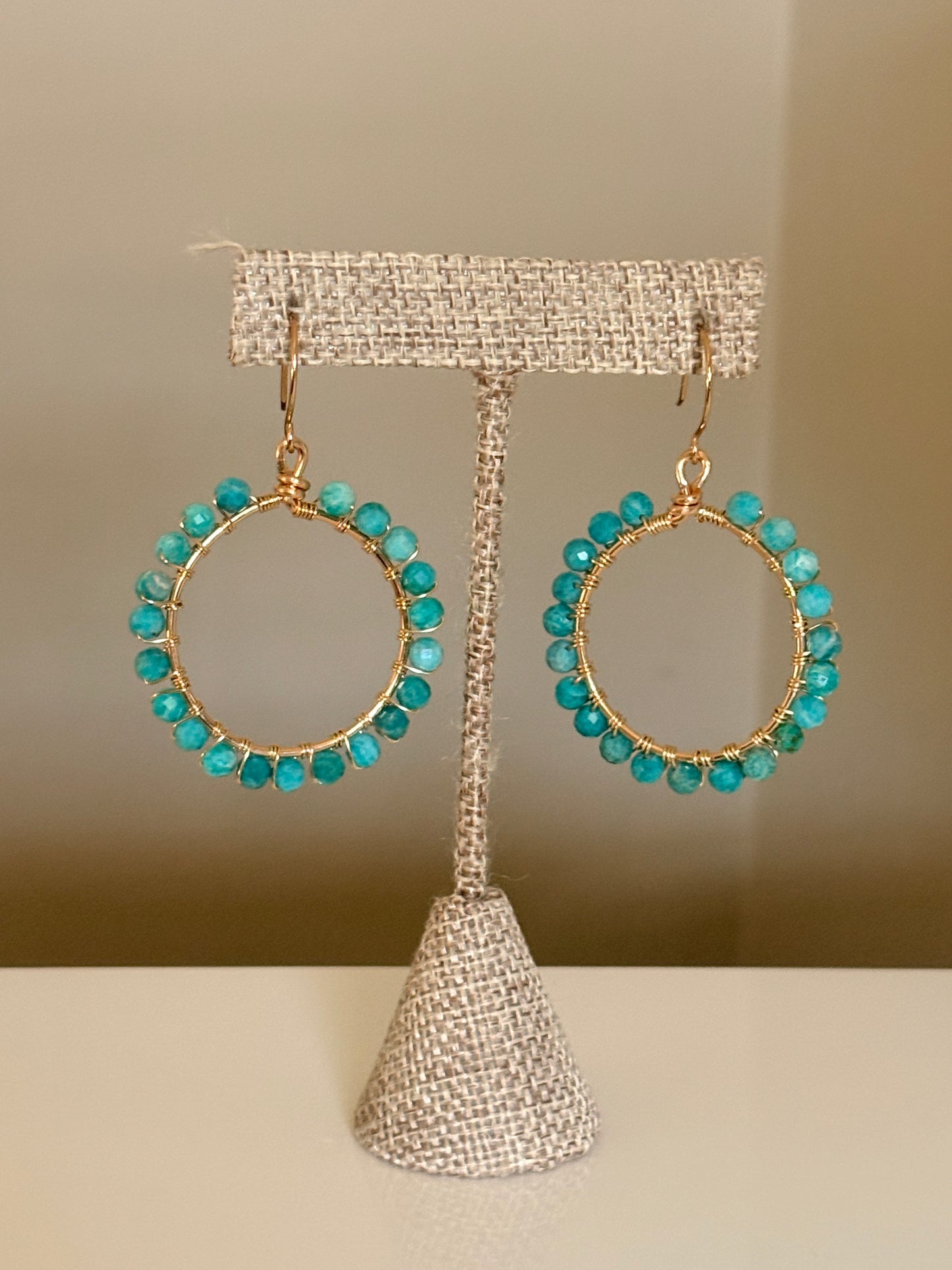 Chloe Amazonite Earrings