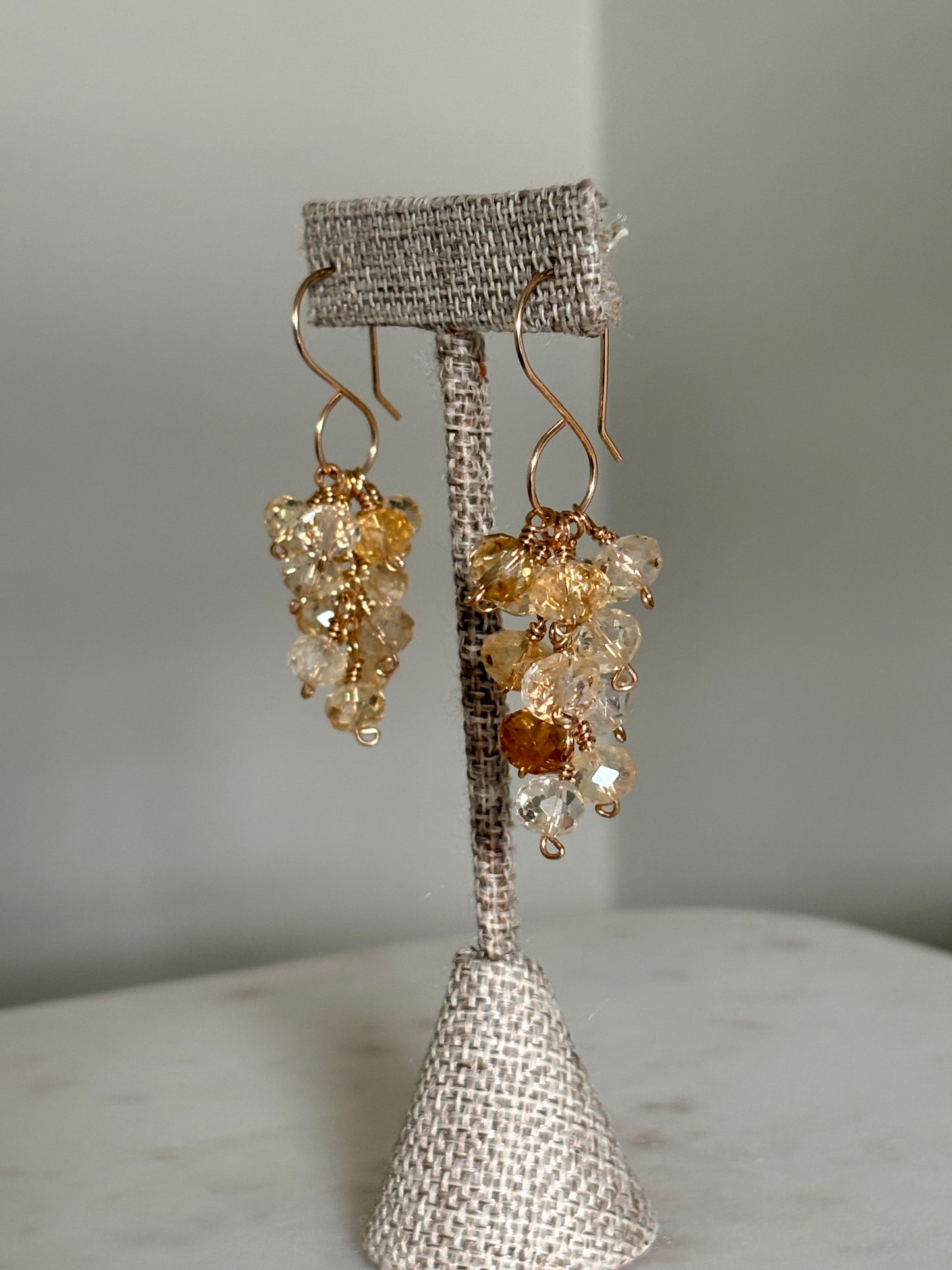Celeste Shaded Citrine Earrings