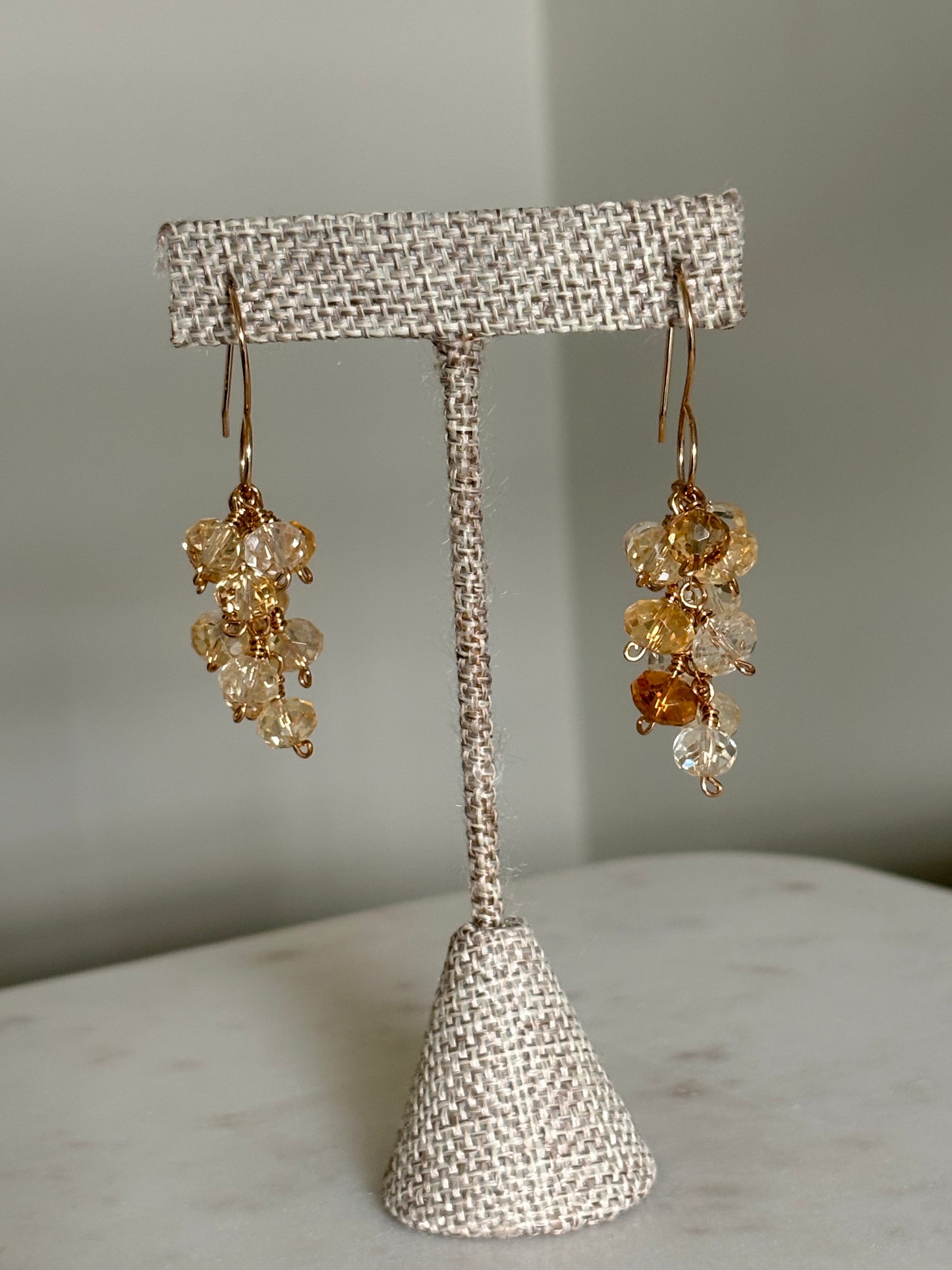 Celeste Shaded Citrine Earrings