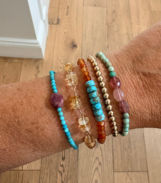 Celeste Citrine Bracelet