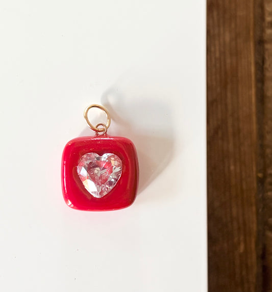 Queen of Hearts Charm