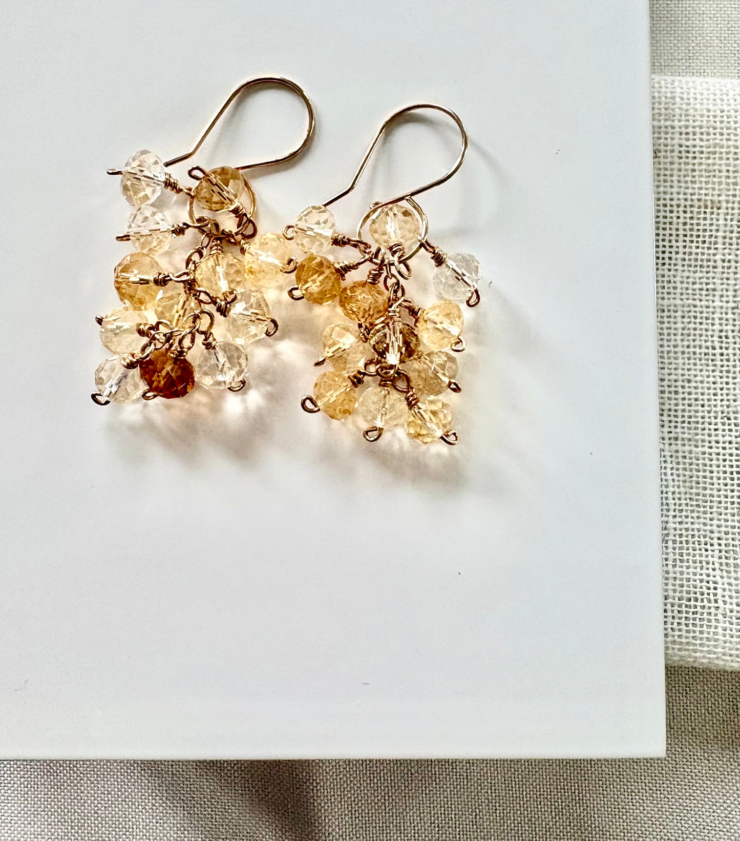 Celeste Shaded Citrine Earrings
