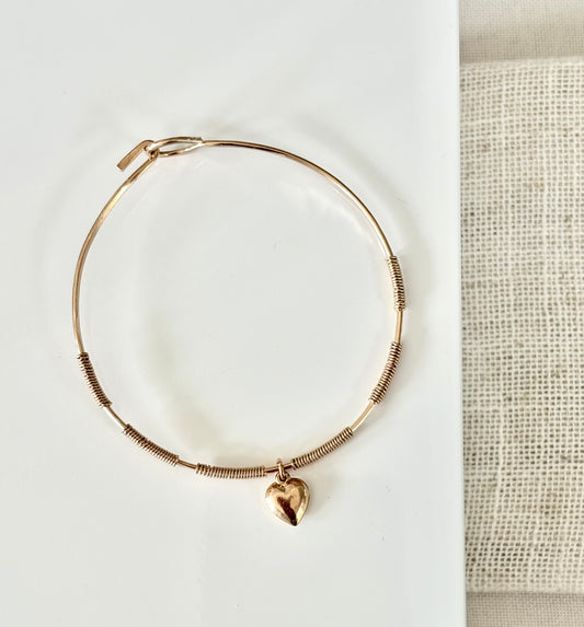 Bastille Hammered Bangle