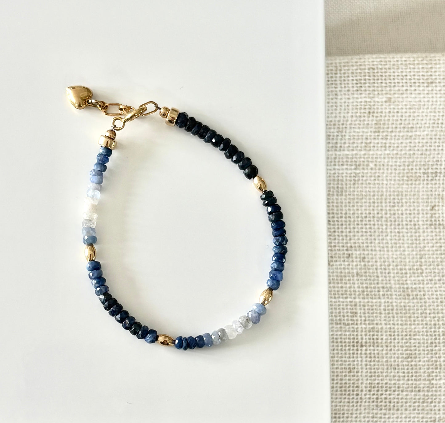 Sapphire Shaded Gemstone Bracelet