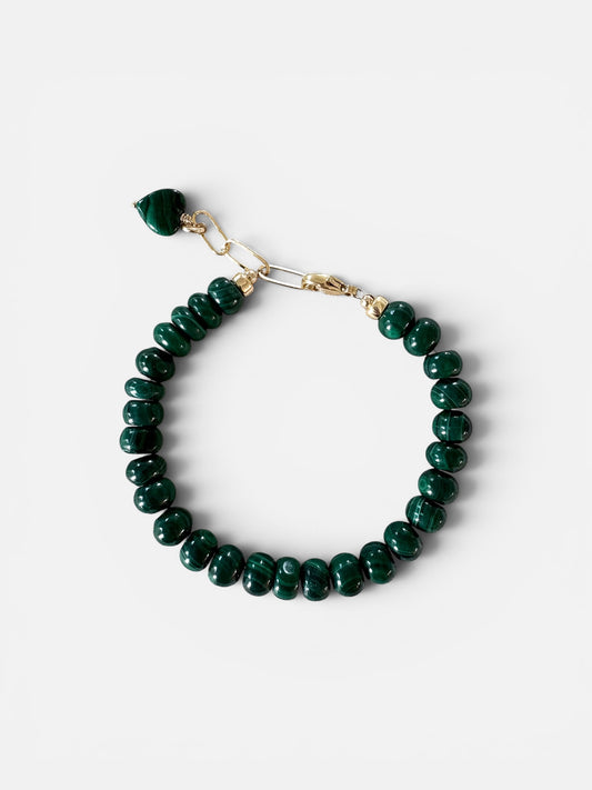 Malachite Gemstone Bracelet