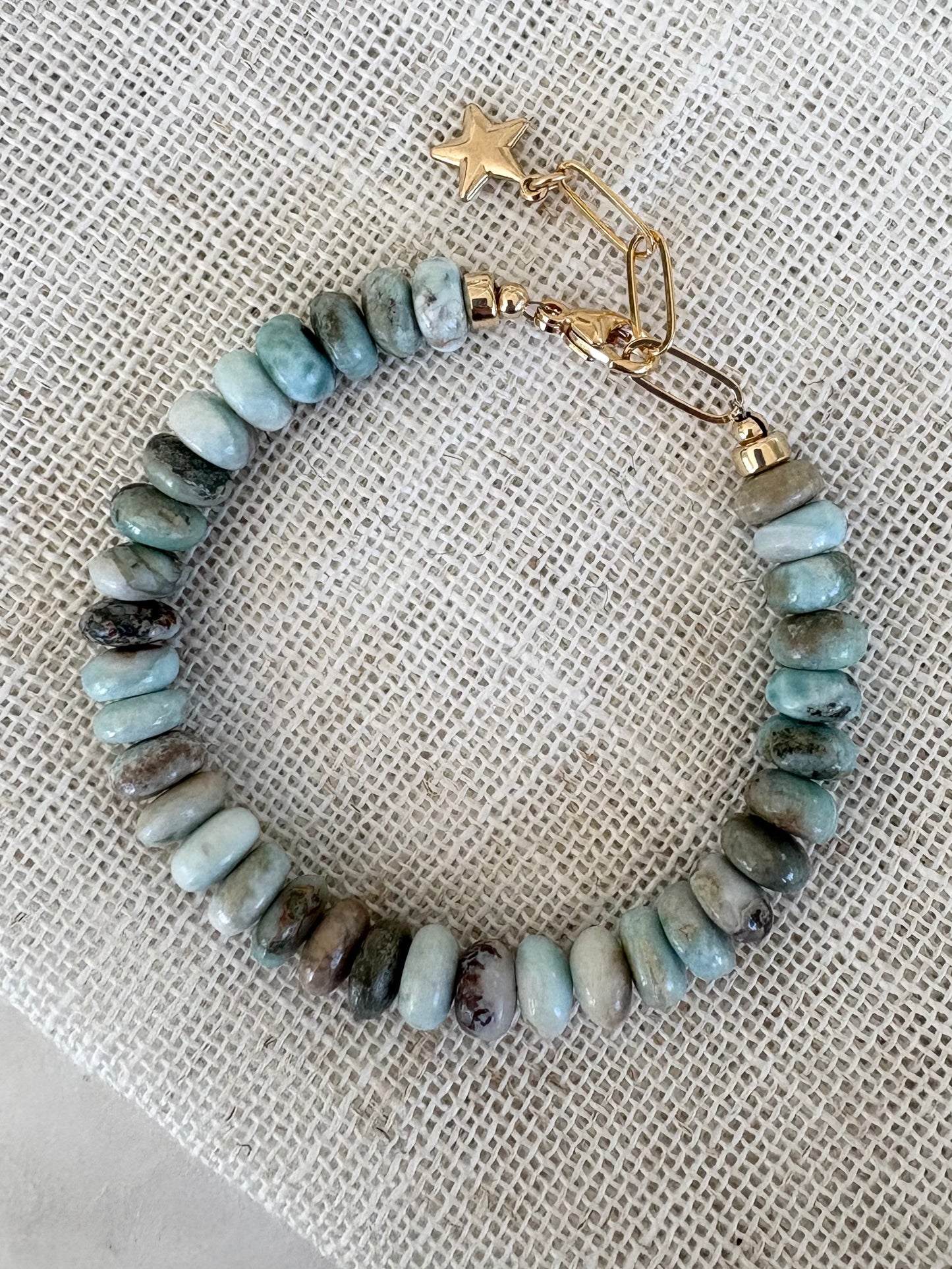 Larimar Gemstone Bracelet  image 0