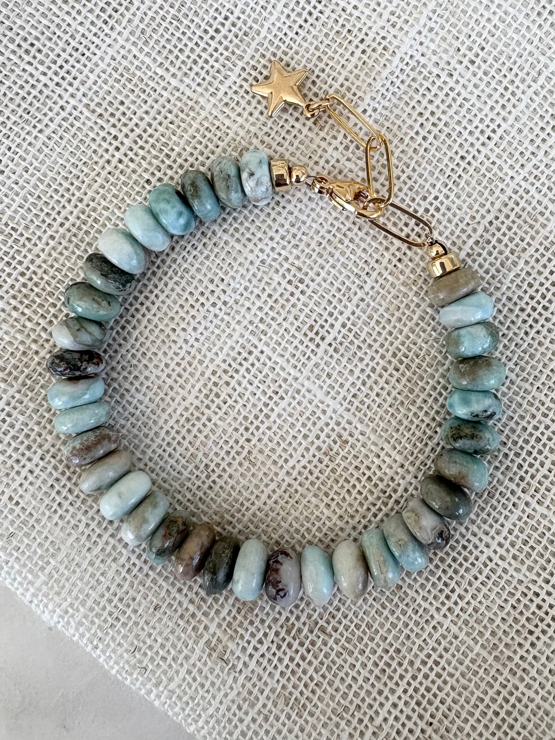 Larimar Gemstone Bracelet  image 0