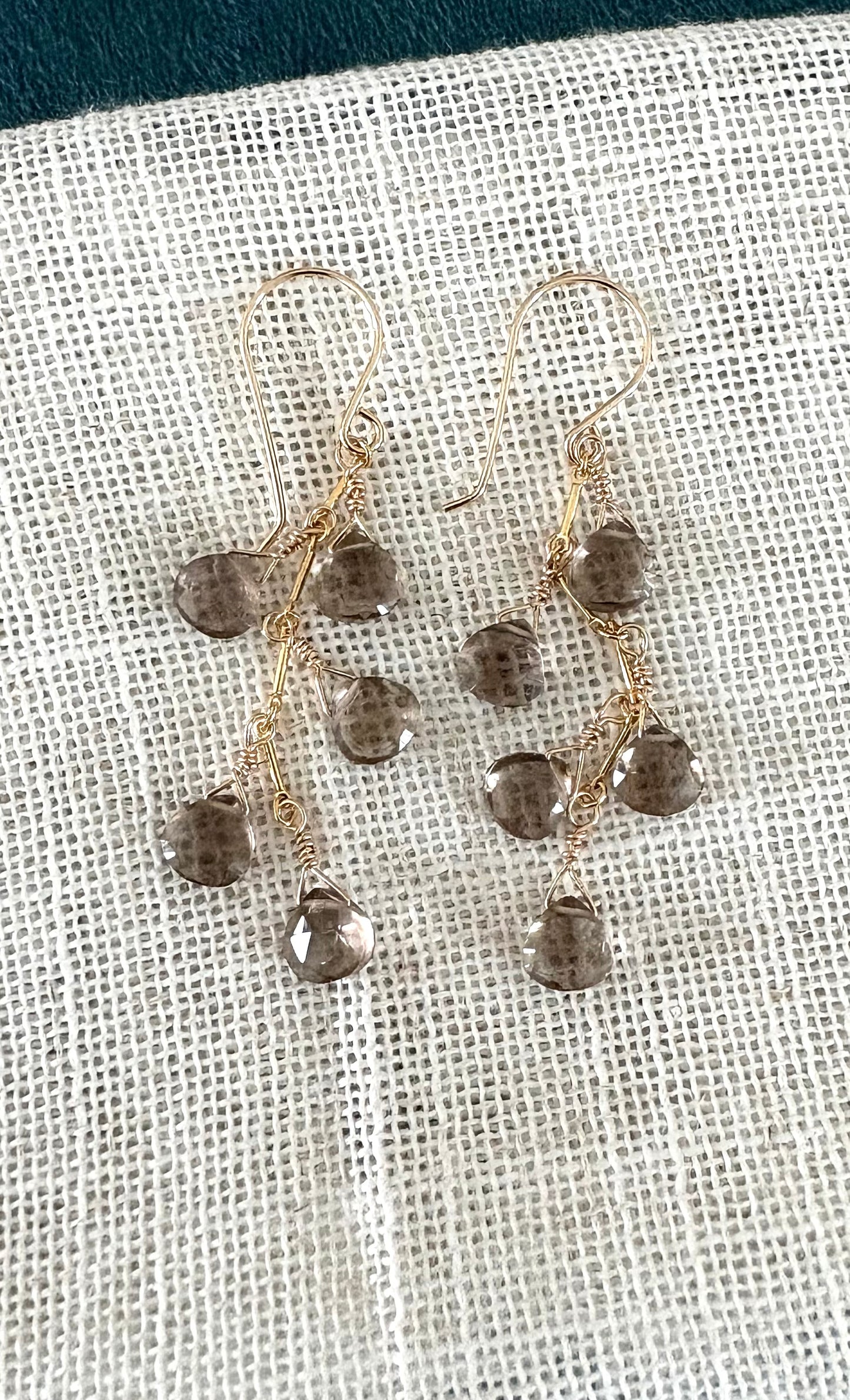 Juliet Smoky Quartz Earrings image 0