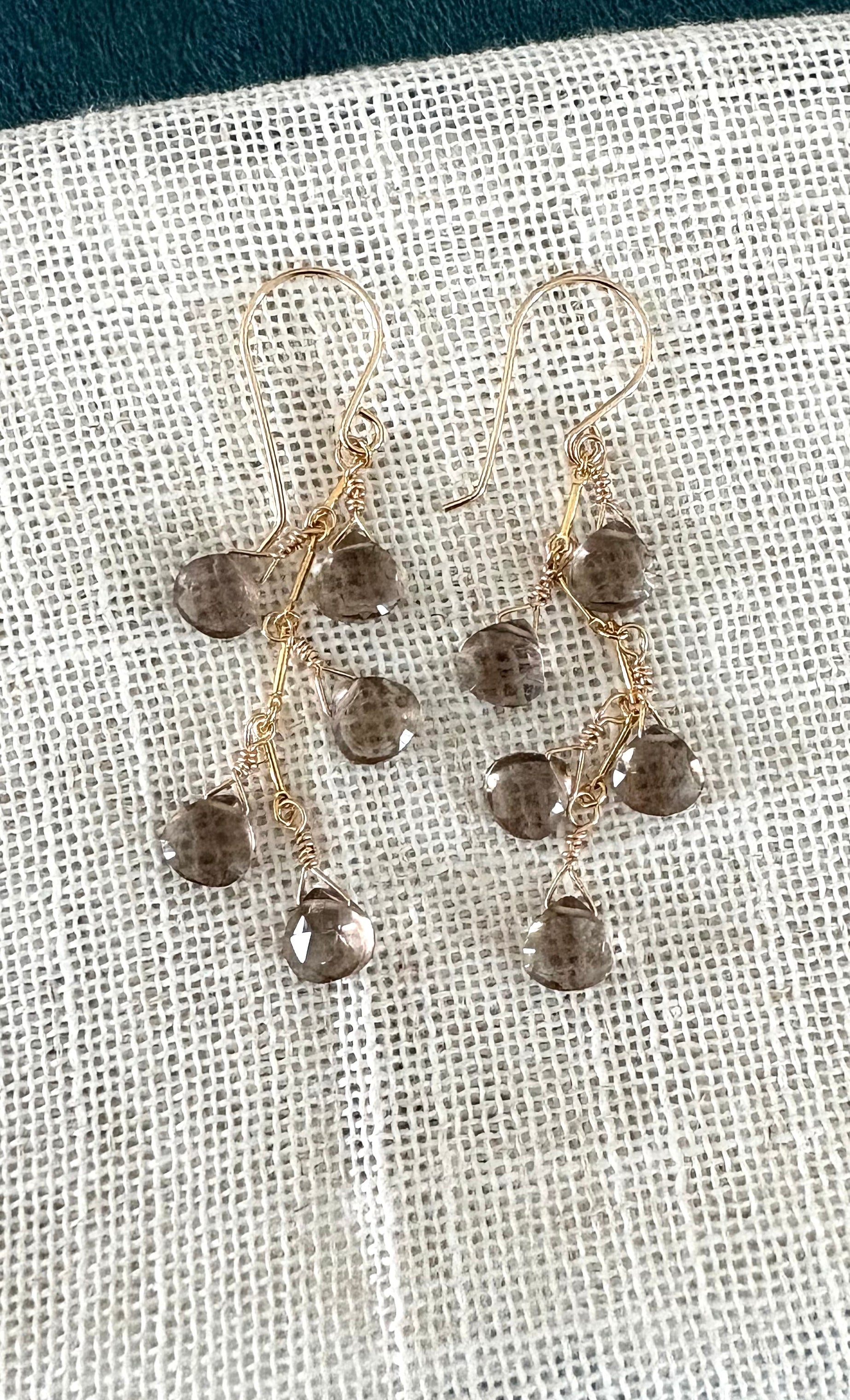 Juliet Smoky Quartz Earrings image 0