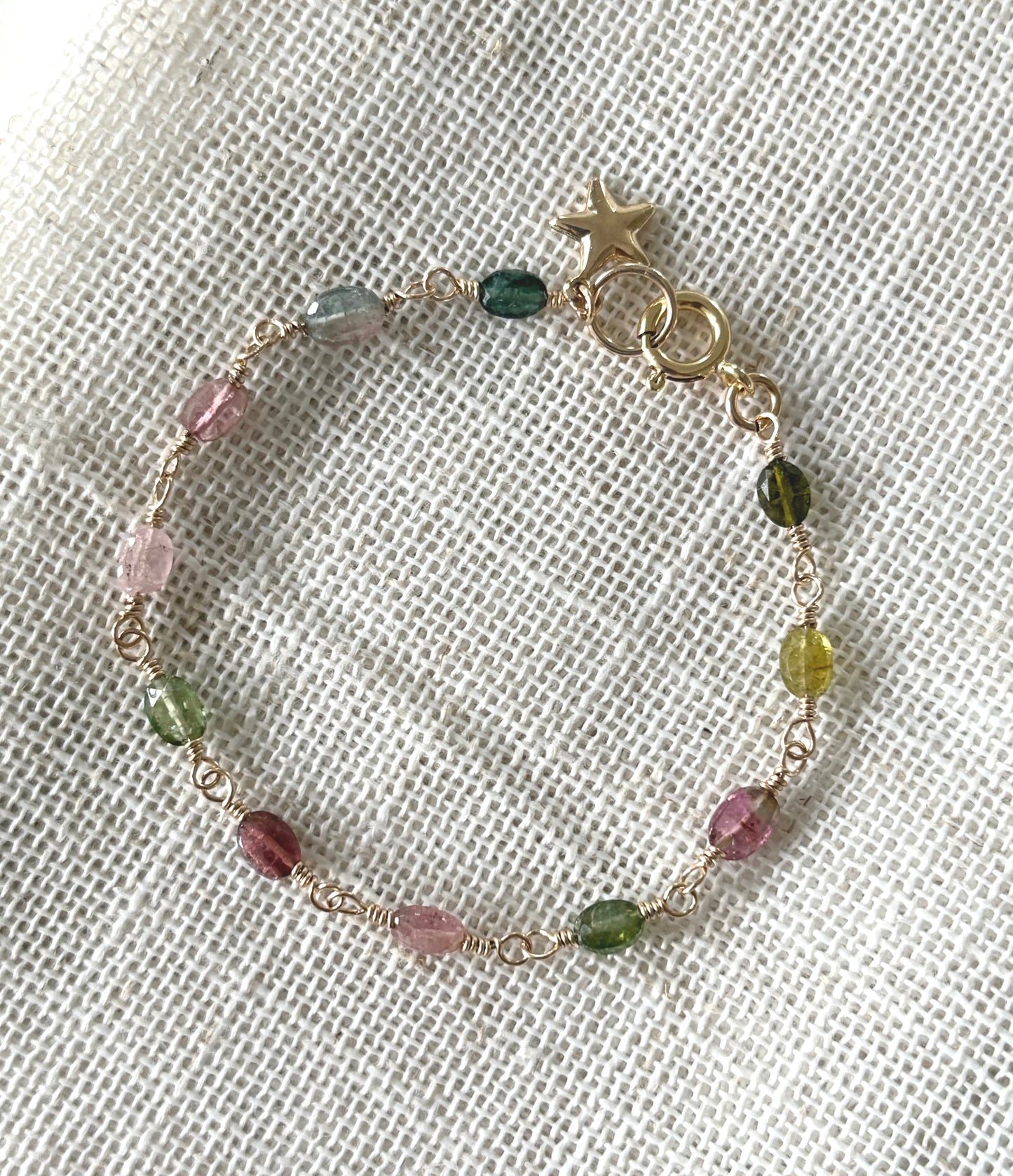 Celeste Oval Tourmaline Bracelet  image 0