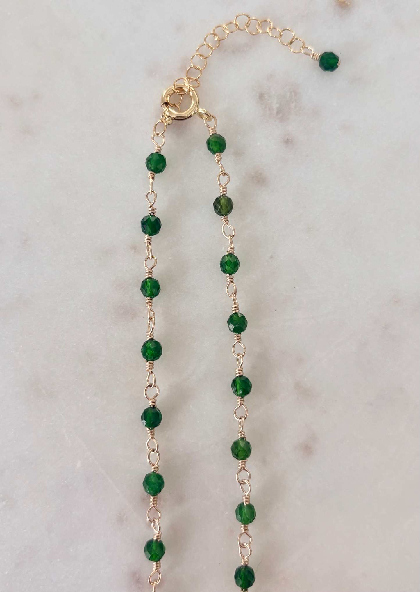 Gemstone Station Necklace  image 2